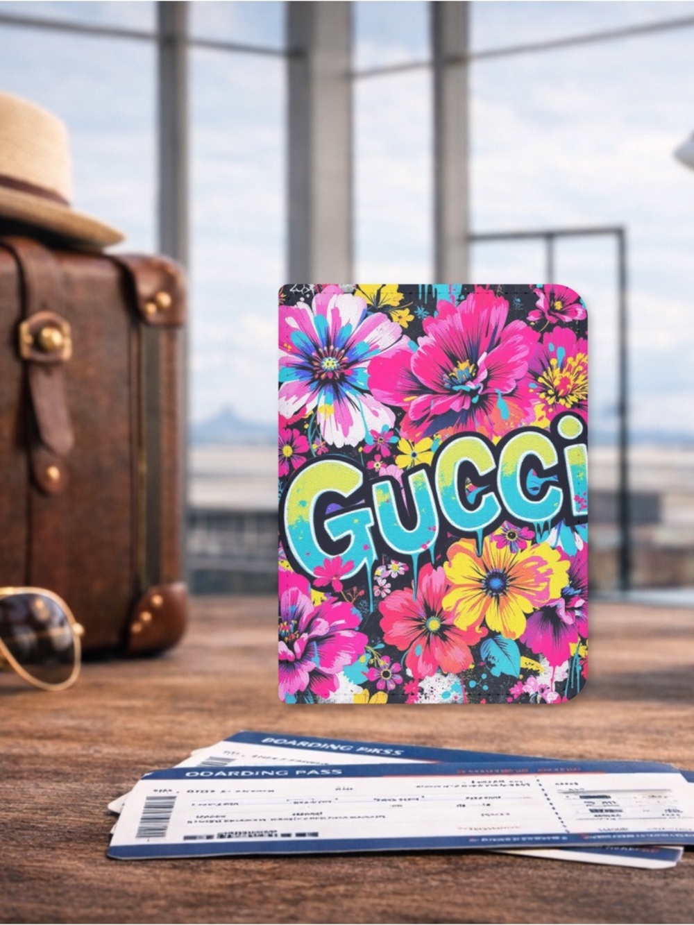 HANDMADE FASHION Passport and ID Holder